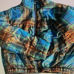 Plaid Kids Jacket